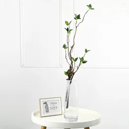 装飾的な花41/73cm大きな人工植物ブランチフェイクツリーリーフシミュレーションデッドデスクトップホームガーデンDIYルームのための水生草