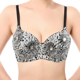 Stage Wear Belly Dance Bra Order Chrysantemum Six Flower Night Women Bras Wygodne szerokie pasmo