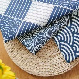 Table Napkin Nordic Style Cotton Linen Gourmet Po Background Cloth Napkins Baking Props Western Food Lattice Wave Tablecloth