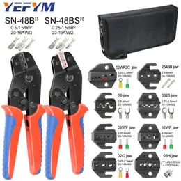 Crimpzange SNBSSNBSNB Mehr Backen für VHTubeInsulation Terminals Elektrische Klemme Min Tools Set