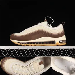 Top Quality 97 Mens Running Shoes Wotherspoon 97s Medium Brown Muslin Pink Foam DQ8996-200 Men Women Trainer Sneakers Walking Shoe