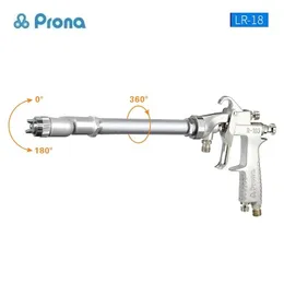 Professional Spray Guns Prona Universal Extension Paint Gun For Cars Pneumatic Tool LR-18 Painting Pistol Sprayer Air Tube Length 150/300mm