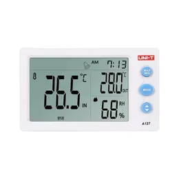 A12T A13T Digital LCD Thermometer Hygrometer Temperature Humidity Meter Alarm Clock Weather Indoor Outdoor Instrument
