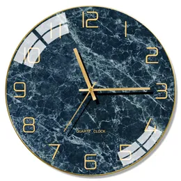 Wanduhren Nordic Moderne Glas Wanduhr Küche Kreative Wand Uhren Wohnkultur Wohnzimmer Stille Uhren Orologio Da Parete Geschenk FZ729 230323