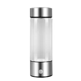 Бутылка с водой 420 мл водорода богатый лонизер щелочный генератор светодиодный портативный здоровый чашка USB Аккуратный антивозрастное