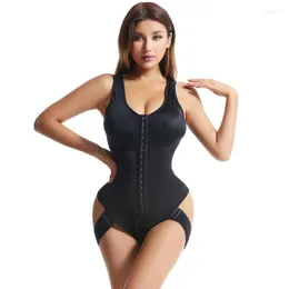 Women's Shapers Double Post Lace BuLifter Control Belly Sexy Panties Faja Colombianas Compression Shapewear Slimming Sheath Full