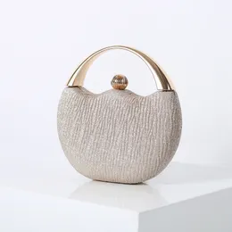 Evening Bags Luxury Designer Evening Bags For Women Purses And Handbags Fashion Dinner Wedding Party Bag Bead Silver Clutch Bag Monedero 230323