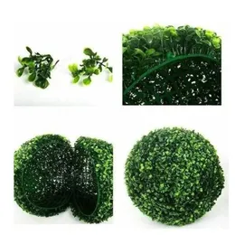 Decorative Flowers & Wreaths 8/13/18 Cm Artificial Grass Ball Plastic Hanging Plant Clearance Mall El Plantas Artificiales Para Decoracion J