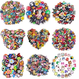 Shoe Parts Accessories 30 50 70 100 150 Charms Random Lot Cute Different Designs Unisexadt Ornaments Party Birthday Gifts Drop Delive Otrpz