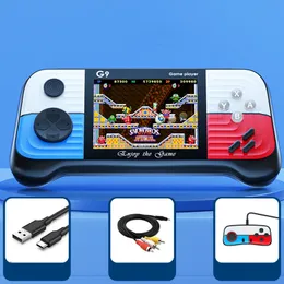 G9 Handheld Taşınabilir Arcade Oyun Konsolu 3.0 inç HD Ekran Oyuncuları 666 1 Klasik Retro Oyunlar TV Konsolu AV Çıktı Kontrolörlü DHL Hızlı