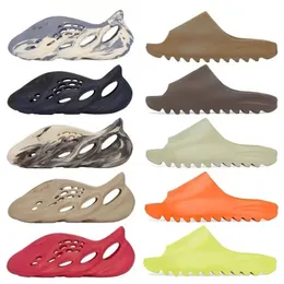 Diseñador Hombres Mujeres Sandalias Eva zapatillas Unisex Sluys Zapatos Vermillón de mineral Negro Onyx Pure Slipper Foam Ocher OCre Runr Resina Bone Clog Desert Ararat Runr Shoe 36-48