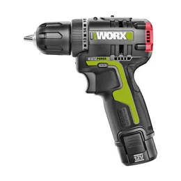 Professionella elektriska skruvmejslar CN 12V Brushless Motor Cordless Skruvmejsel WU130 Verktyg med 1 batteri och laddare