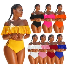 Designer TrackSuits Summer Bikinis Dwuczęściowe stroje kąpielowe Kobiety stroje plus rozmiar 3xl seksowne szorty bez ramiączki dziewczyny kąpielowe kostiury Bulk na plaży 9557 9557