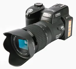 Fotocamera DSLR professionale con zoom ottico 24X, messa a fuoco automatica, kit 3 obiettivi, video HD 1080P, perfetta per la fotografia e la videografia all'aperto