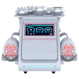 6 in 1 EMS Slimming 80Kキャビテーション真空RFレーザー放射周波数Cavi Lipo Ultrasonic Machine LipoSuction Skin Tainting Rifting