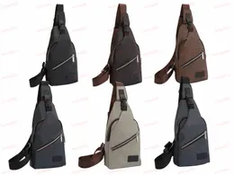 Umhängetasche für Herren, Umhängetasche, lässig, sportlich, Designer-Brusttasche, luxuriöse modische Handtasche, bedrucktes Gittermuster, zwei Marken, Hüfttasche