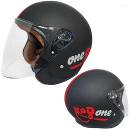 Motorcycle Helmets Casque Moto Motorbike And Safety Engine Open Face Helmet Equipment Modulable 3/4 Casco De Seguridad