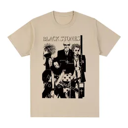 Męskie koszulki czarne kamienie Nana Osaki vintage T-shirt pomysł prezent unikalne bawełniane męskie koszulka koszulka Tshirt damskie topy 230323