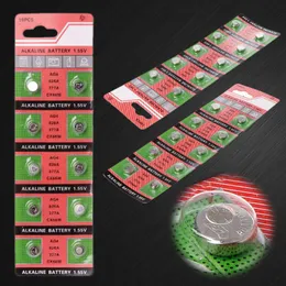 Button Cell Batteries 10pcs Watch Coin Battery Ag4 377a 377 LR626 SR626SW SR66 LR66 Toys Camera Remote Camera