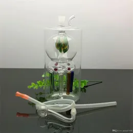 7 Claw Glass Water Bottle Glass Bongs Bong Bonga Szklane Rurki wodne Rury olejne Palanie