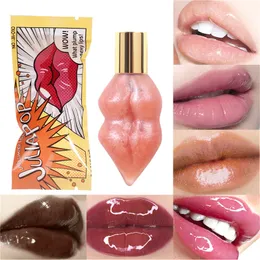 Feuchtigkeitsspendender Lipgloss-Balsam, 7 ml, feuchtigkeitsspendende, weichmachende Lippenfüller-Glasur mit Ingwer und Minze, Feuchtigkeitscreme für sehr trockene, rissige Lippen