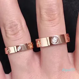 خواتم Carti Designer Band Rings مشاركة القلب الخواتم الفضية الفضية للرجال حلقات خاتم النساء من 5 إلى 11 خواتم الخطوبة للنساء الحفلات تفضل حلقة الأربعاء عالية الجودة