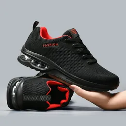 Plus Size 46 47 Mens Sports New Fashion Summer Black Sneakers Man Cushioning Air Running Husband chaussure de course
