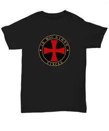 Men's T Shirts Medieval Templar Cross Knights Symbol Mens T-Shirt. Summer Cotton Short Sleeve O-Neck Unisex Shirt S-3XL