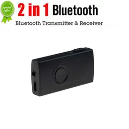 新しいKebidume-2-Person 1 BluetoothトランスミッターレシーバーA2DPアダプターMINI 3.5mm V4.2ステレオオーディオアダプターカーワイヤレスMP3音楽カー