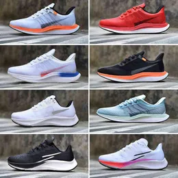 Sıcak Tasarımcı Yakınlaştırma Pegasus TurbO 35 38 39 Erkek Kadın Koşu Ayakkabıları Eğitmenler Yumuşak Taban Nefes Net Gazlı Bez Rahat Ayakkabılar Spor Lüks eğlence Sneakers
