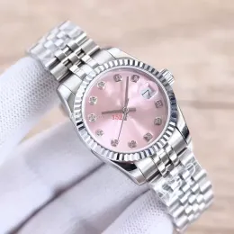 Nuovo orologio da donna di moda orologio meccanico completamente automatico 31 mm 28 mm cinturino in acciaio inossidabile orologio con diamanti design impermeabile regalo orologio di lusso Montreux