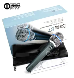 Mikrofono Profesyonel Beta87c XLR Kablolu El Vokal Dinamik Karaoke Beta 87C Beta87a Beta 87A Beta 87 Mic Mike 2368390