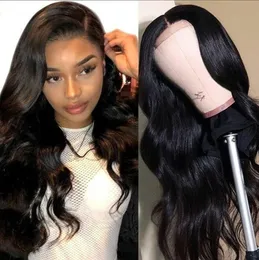 Baby Hair Pre-pulled Lace Peruki Body Wave Front 150% włosów ludzkich Wstępnie wyskubane z dzieckiem 30 cali 360 Przednie dla kobiet PrePlucked