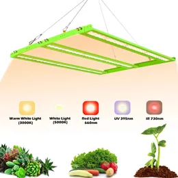 LED Grow Light Full Spectrum 395-730NMシミュレートされた日光商業植物成長ランプ