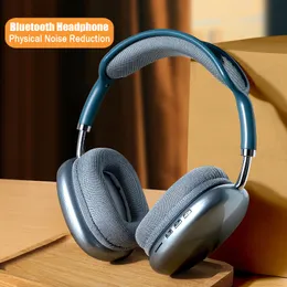 Mobiltelefonörlurar trådlösa hörlurar bluetooth fysisk brusreducering headset stereoljud för pc -spelörpie i huvudet 230324