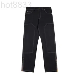 Men's Plus Size Pants Designer Unwashed Selvedge Mens Raw Denim Jeans Indigo Small Quantity Wholesale Price Japanese Style Cotton Japan T0S8