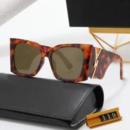 Tasarımcı Güneş Gözlüğü Kadın Sürüş Gözlükleri Moda Lüks Erkek Sunglass Tasarımcılar Erkekler Çerçevesiz Mektup Güneş Gözlüğü Ys Gözlük Gözlüğü Kutusu Ile
