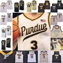 Purdue Boilermakers Basketball Trikot NCAA College Zach Edey Fletcher Loyer Braden Smi Caleb Furst Brandon Newman Gillis Kaufman-Robinson Ivey Morton