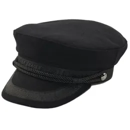 Czapki kulkowe Duże granatowa czapka Mała głowa Felt Hat Hat Big Bone Men Wool Plus Rozmiar Caps Wojskowe 52-55 cm 55-57cm 58-60cm 60-63cm 230324