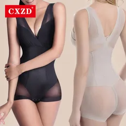 Kadın şekillendiricileri cxzd bayan zayıflama yanık yağ brifingleri shapewear karın ince bodysuit tam vücut şekillendirme zayıflama iç çamaşırı yelek vücutsular tulum l-x 230324