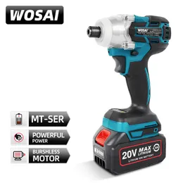 Chaves de fenda elétricas profissionais Wosai 20V Torque de chave de fenda sem fio 155 nm