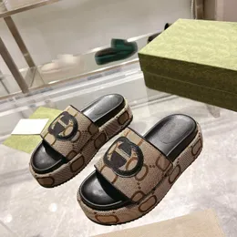 Designer Slipper Luxury Slides Brand Sandals Woman Slide Men Slippers Flat Bottom Flip Flop Design Sneakers Leather Sandal år 1978 S290 01
