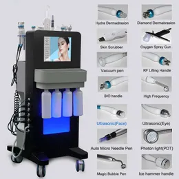 Professional Microdermabrasion Hydrafacials Machine Hydro Facial Skin Cleaning Acne Removal Treatment Hydradermabrasion Oxygen Jet Beauty Salon Spa Machine