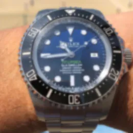 Rolex Deep sea AAA 3A cinturino di qualità di marca 44mm orologi da uomo con scatola verde originale 126660ln vetro zaffiro meccanico automatico Rolexwatch AC02