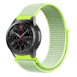 Dla Huawei Samsung Apple Garmin Smart Watch Straps 22 mm20 mm38mm42mm nylonowy pierścień