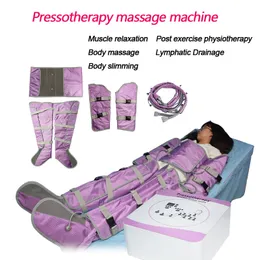 プロのPressotheray Lymphatic Drainage Machine Purple Color Air Pressure Body Massage Body Slimming Sports Recovery Suit