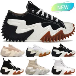 Run Star Motion Platform günlük ayakkabılar CT erkek tasarımcı spor ayakkabıları Hi Ox White Black Gum Egret Light sicim yüksek düşük lüksler bayan outdoor moda eğitmenleri 35-44 EUR