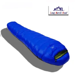 Sleeping Bags LMR Ultralight Filling 800g/1000g White Goose Down Adult Sleeping Bag Can Be Spliced Together Outdoor Tourist Camping Equipment 230324