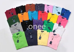 Men's Designer Polo Shirt Pony Embroidery Clothing T-shirt Stand-up Collar Casual Top Threaded Breathable