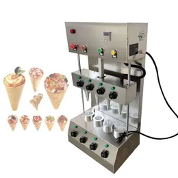 Automatic Ice Cream Wafer Biscuit Cone Machine Dairy Sweet Waffle Edible Pizza Cone Maker